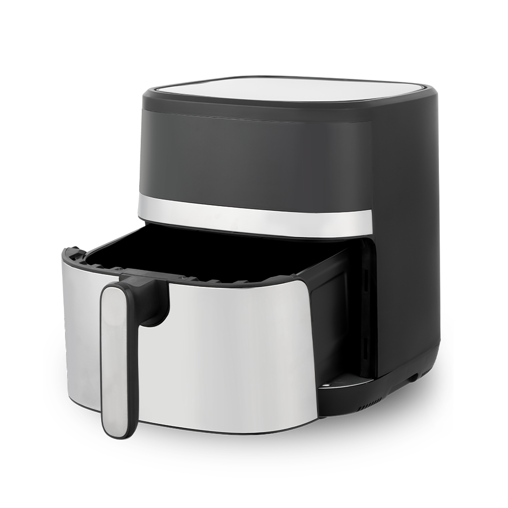 Elegant hvitt stål fargeskjerm Air Fryer