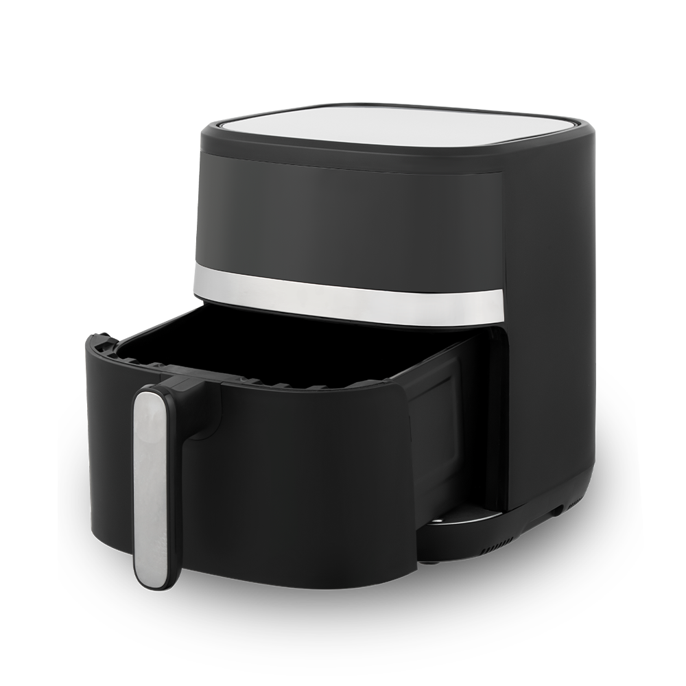 Elegant hvit og svart digital berøringsskjerm Air Fryer